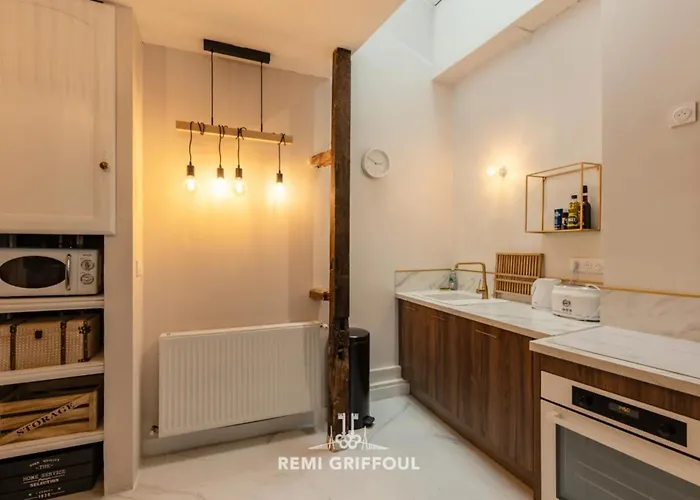 Сasa de vacaciones Le Coeur Townhouse Center 4 Guests Honfleur